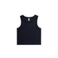 Women's Organic Rib Crop Tank